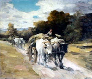nicolae_grigorescu_car-cu-boi_1