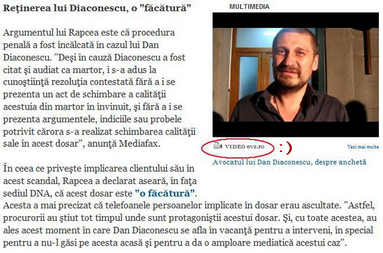 Evenimentul Zilei Dan Diaconescu Roncea.ro Rapcea.ro