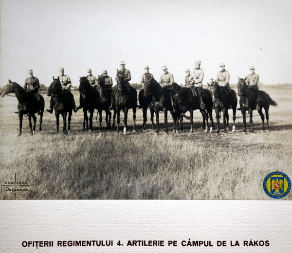 6 Reg 4 Artilerie la Rakos - Armata Romana la Budapesta 1919 - Foto Roncea Ro - Ziaristi Online - Arhivele Nationale
