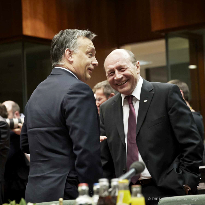 Viktor Orban - Traian Basescu Anti-Romania - Consiliul European 2013 via Politica Ta