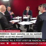 Basescu catre unii ziaristi, ca Buscu si Ursu: "sunt convins, nu sunteti platit sa ma atacati". Nu, nu sunt platiti pentru asta: o fac din convingere