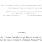 Sofronie Drincec baga Episcopia Oradiei la atac