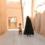 Spre casa, in orasul vechi din Yazd