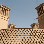 Stramosul aerului conditionat, natural, construit din vechime in Yazd