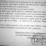 Pasi fatali spre o dictatura absoluta. FOTO: Apelul semnat al Parintelui Iustin Parvu si parafa Manastirii Petru Voda. Peste 11000 de semnaturi