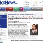 HotDealNews si AntiRomania Welle pregatesc spalarea Patriarhiei