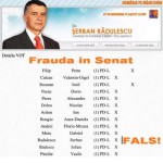 FRAUDA IN SENAT. Inca o Fundatie reclama votul fals in cazul Pasapoartelor Biometrice: Spririt Romanesc din Cluj a discutat cu senatorul PDL Radulescu