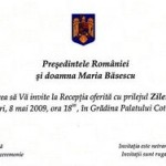 8 MAI. Doua ceremonii la Cotroceni: decorarea reprezentantilor Romaniei la Haga si Ziua Europei