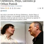 NISTORESCU despre BASESCU si saltul peste bord al "intelectualilor de lista": Drama lui Mircea Cărtărescu (& Comp)