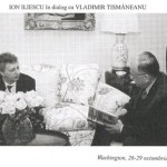 CURENTUL despre "Marele şoc": Tismăneanu regurgitat de Iliescu. FACATURA TISMANEANU – ILIESCU.