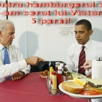 JOE BIDEN IMI CERE 5 (CINCI) DOLARI. Strict autentic: nici n-a plecat bine din tara si vicepresedintele SUA mi-a si cerut bani pentru seful lui, Obama