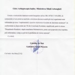 SENATORUL IULIAN URBAN i se adreseaza presedintelui Traian Basescu in privinta Referendumului pentru acte electronice. M Filotheu de la Petru Voda DOC