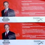 PRESEDINTELE PROSTANACILOR, MIRCEA GEOANA, GARANTATUL LUI VANGHELIE, loveste electoratul cu limba romana