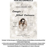 GRIGORE LESE despre Romanul Absolut la lansarea lucrarii "Omagiu lui Mihail Eminescu" de Corneliu Botez. VIDEO. Postfata de Roncea: Eminescu, chintesenta inteligentelor romanesti