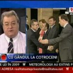 VADIM TUDOR il apara pe infractorul VINTU si pe prostanacul GEOANA. "Victor si George Roncea, doi puradei obraznici :), cu idolul lor, Basescu. Dan Diaconescu, cîrpă de şters pe jos la picioarele Elenei Udrea"