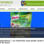 Rezistenta Anti-Codex Alimentarius se organizeaza online. Ati auzit de Aspartam – indulcitorul care poate ucide in 70 de feluri?