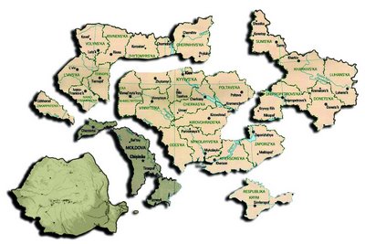 Romania Mare Basarabia Bucovina Ucraina sparta Moldova mica Harta Map
