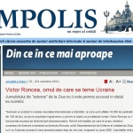 De la Osama la Roncea. Timpolis: Victor Roncea, omul de care se teme(a) Ucraina. Un interviu si un “Top” care ma onoreaza. PLUS: De ce asculta serviciile telefoanele ziaristilor