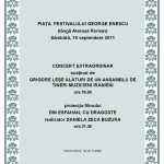 Grigore Lese te invita la un concert cu tineri muzicieni iranieni, azi, la ora 18, in Piata Ateneului, urmat de proiectia filmului “Esfahan, cu dragoste”, de Daniela Zeca Buzura