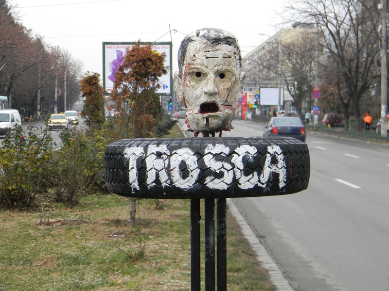 Monument In Memoriam Gheorghe Trosca - 1989 decembrie 2011 MApN - Grupul Artistilor Teroristi