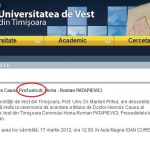 A fi sau a nu fi Doctor (Honoris Causa). Horia Roman Patapievici, doctorat dupa modelul Sorin Antohi?