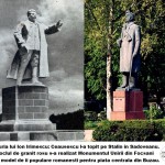 O ISTORIE INEDITA: Cum l-a topit Ceausescu pe Stalin in statuia lui Sadoveanu de la Falticeni dupa o intalnire privata cu Ion Irimescu. Marturia sculptorului citata de prof Mihai Diaconescu in cartea prof Gh Buzatu despre Ceausescu