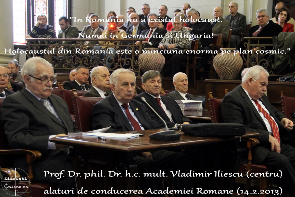 Profesorul-Univ-Dr-Vladimir-Iliescu-in-plenul-Academiei-Romane-vorbind despre holocaust 14_02_2013
