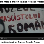 Un director impotriva propriului Muzeu, al Taranului “Fascist” Roman. Iulian Urban ii apara pe protestatarii de la MTR acuzati in fals de CNCD si societatea civila homosexuala. Roncea: “La Muzeul Cotroceni cu ei!”. Solidaritate cu Mihai Gheorghiu, Politia, Jandarmeria si “statul roman neonazist”