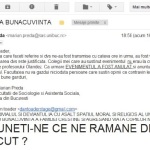 Facultatea de Sociologie a anulat manifestarea “academica” sociopata a homosexualilor, pedofililor si zoofililor de la “Accept”. Scrisoare colegiala si deschisa catre Agentia Mediafax si Redactia Online a “celui mai bun site de stiri”