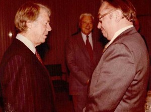 Ion Datcu si Jimmy Carter