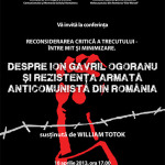 William Totok, turnator al Securitatii si ziarist Deutsche Welle, vrea sa “demitizeze” rezistenta din munti si pe Ion Gavrila Ogoranu impreuna cu IICCMER si Institutul “Elie Wiesel”