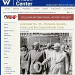 Larry Watts prezinta documente din arhivele romanesti ale Razboiului Rece la Woodrow Wilson Center: Criza Rachetelor din Cuba, SUA, Romania si URSS (Eng)