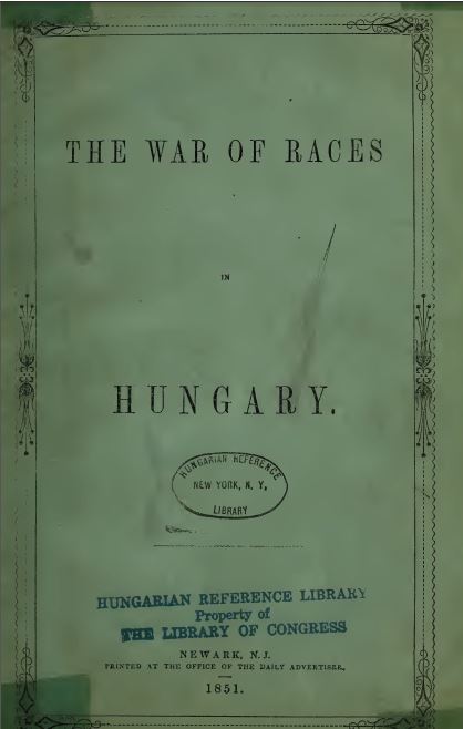 9 The War on Races - Francis Bacon 1851 - Coperta via Roncea Ro