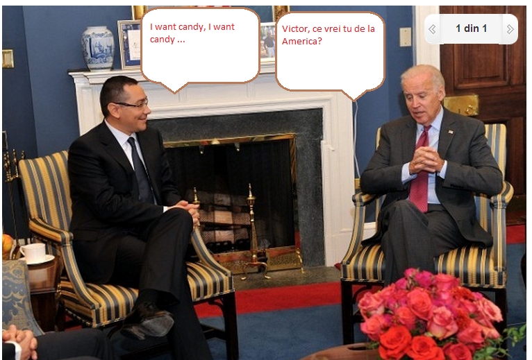 Victor Ponta meets Joe Biden by Gigel Chiazna