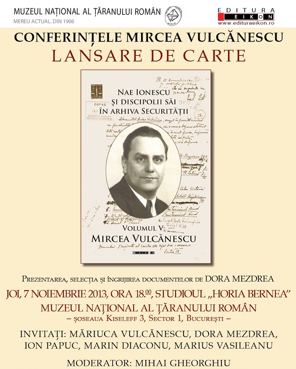 AFIS Mircea Vulcanescu la Muzeul Taranului Roman