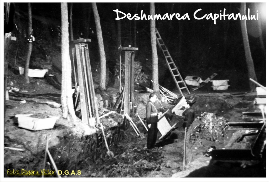Deshumarea lui Corneliu Zelea Codreanu si a camarzilor sai de la Jilava Nov 1940 1