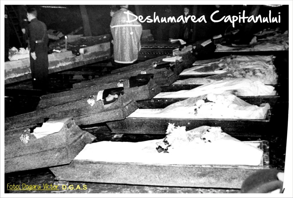 Deshumarea lui Corneliu Zelea Codreanu si a camarzilor sai de la Jilava Nov 1940 4