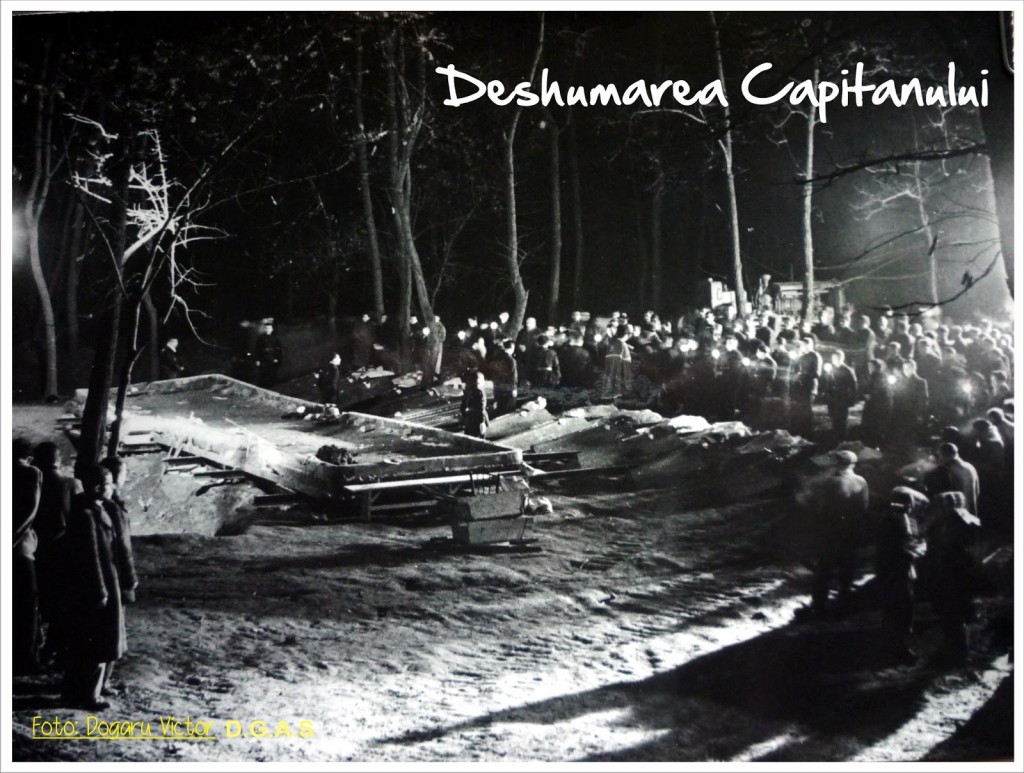 Deshumarea lui Corneliu Zelea Codreanu si a camarzilor sai de la Jilava Nov 1940 8
