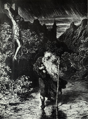 Wandering Jew by Gustave Doré