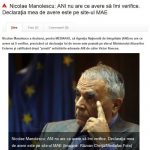 Manolescu Apolzan prins de ANI cu ocaua mică la sesizarea Victor Roncea din 2011: a palmat 77.832 Euro nejustitificati. Bravo, ANI!