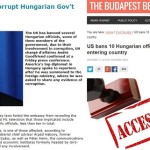 Ungaria, pe lista neagră a SUA