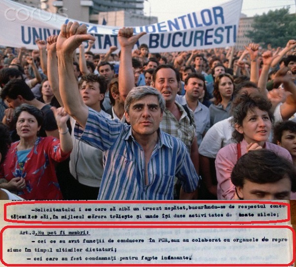 NSF Opposition Political Rally in Bucharest