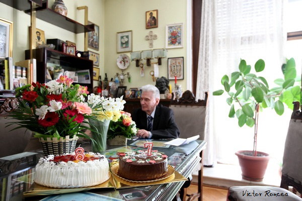 Prof Radu Ciuceanu la 87 de ani 2 Foto Victor Roncea