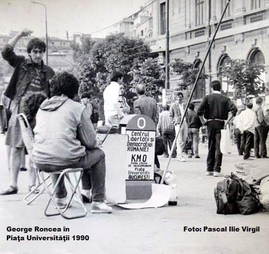 Remember Piata Universitatii 1990 la 25 - George Roncea - Foto Pascal Ilie Virgil