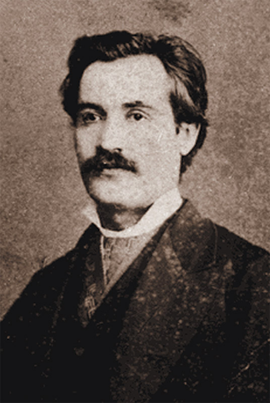 Mihai Eminescu - 1878 - Fotografia 2 - Societatea Junimea