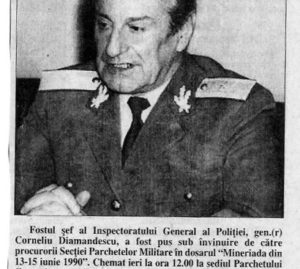 Corneliu Diamandescu 13 iunie 1990